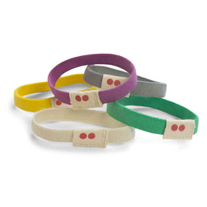 Kooshoo Certified Organic Hair Ties - Rainbow