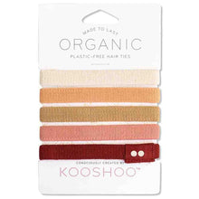 Load image into Gallery viewer, Kooshoo Certified Organic Hair Ties - Ginger
