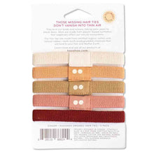 Load image into Gallery viewer, Kooshoo Certified Organic Hair Ties - Ginger
