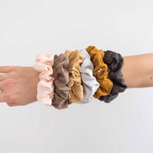 Load image into Gallery viewer, Kooshoo Organic Scrunchies - Gold Sand
