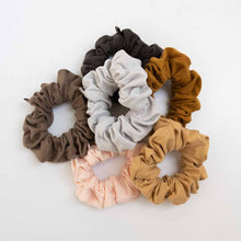 Load image into Gallery viewer, Kooshoo Organic Scrunchies - Gold Sand
