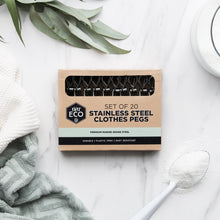 Load image into Gallery viewer, Ever Eco Stainless Steel Clothes Pegs - Pack of Twenty
